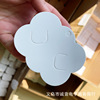 [100 sheets] DIY hairpin card paper handmade color white cloud hair jewelry packaging accessories