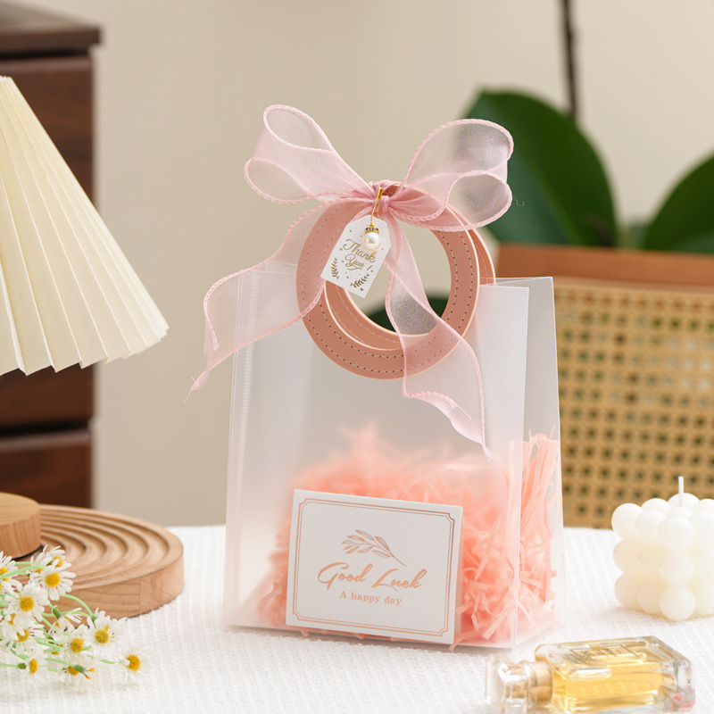 Bolsas de regalo, bolsas de mano, bolsas de regalo de mano, bolsas de regalo de cumpleaños, bolsas de regalo de día de San Valentín, bolsas pequeñas y transparentes