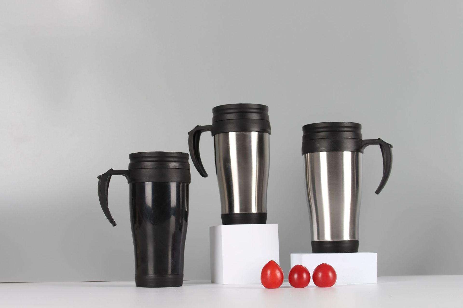 Double-wall Insulated Travel Mug For Drinks With Custom Print_voghion.com