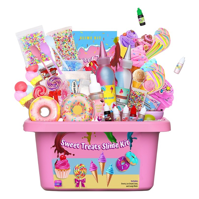 DIY espuma pegamento falso agua delgada chica burbuja pegamento traje cristal barro falso agua barro ins