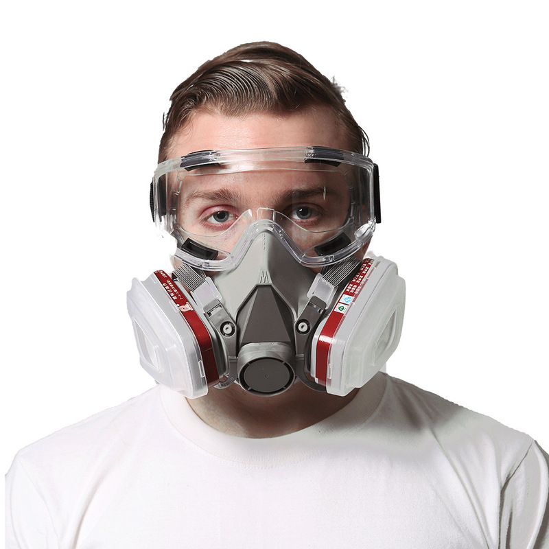 6200 Gas Mask Spray Paint Decoration Formaldehyde Pesticide Chemical Gas Gas Anti-Virus Full Face Protective Mask Gas Mask