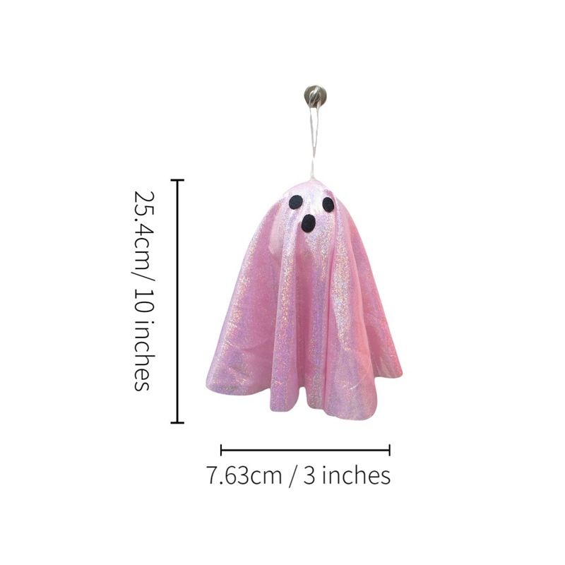 在庫あり卸売ハロウィンファブリックオーナメントパーティーデコレーションフラッグカボチャランタンハロウィンペンダント発光ゴースト|undefined