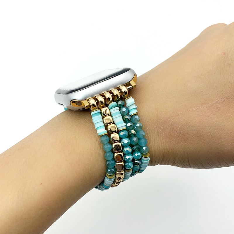 25g Weight Watch Strap Classification Silica Gel Material Solid Color Pattern Ethnic Style Style Ethnic Style Solid Color Watch Strap 8