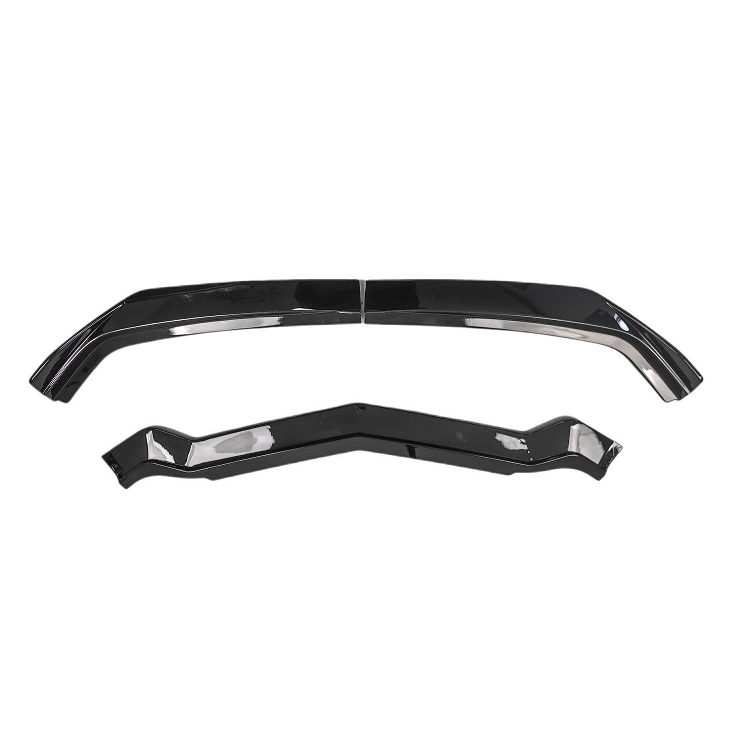 Suitable for Chevrolet Corvette C8 Front Lip Three-Section 20-24 Model Front Splitter Car Modification Small Body Kit