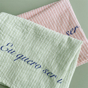 Korean Stripesd Placemat Ins Blogger's Same Placemat Napkin Desktop Decoration Hanging Cloth Gourmet Pose Background Cloth