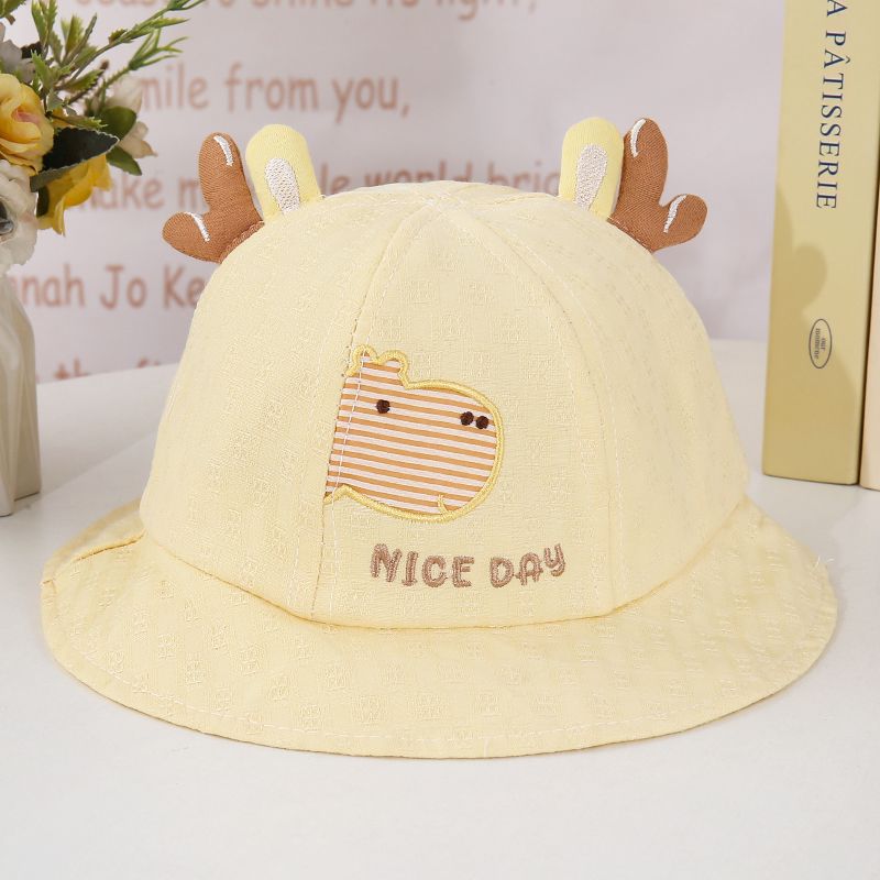 Sombreros para bebés primavera y otoño delgados sombreros de protección solar para bebés de hombres y mujeres lindos super bonitos sombreros de pescador