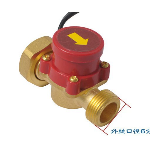 1-дюймовый 6-очковый трубчатый насос с наддувом водонагреватель потока воды переключатель датчика автоматического переключения контроллер