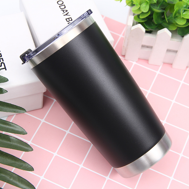 20oz taza de coche vaso de acero inoxidable regalo de Navidad DIY taza de coche taza de cerveza imagen logo taza de coche