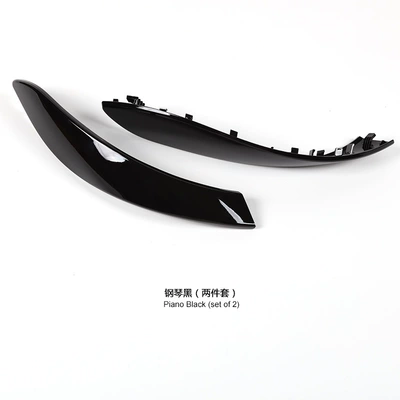 BMW 3 series inner handle outer: Armrest, handle, handle - piano-black-set-of-2