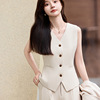 A8713 apricot vest