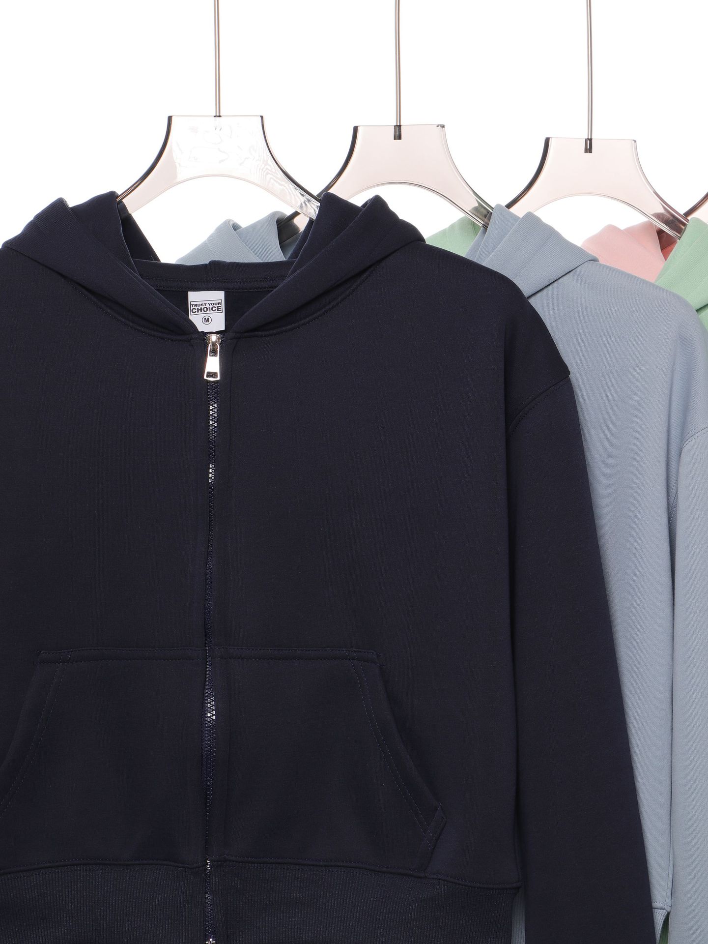 Corto estilo coreano de ropa de mujer compuesto de algodón plata chaqueta con cremallera de camisa con sombrero de invierno suelta al por mayor