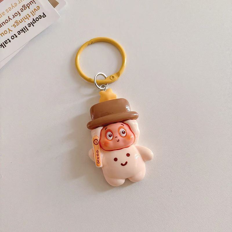 可爱大号卡通星星人钥匙圈挂件创意包包挂饰背包配饰闺蜜情侣礼物|undefined