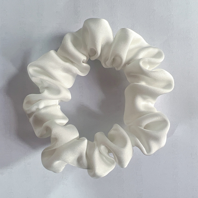 10g Weight Hair Tie Hair Accessories Type 1 Piece Quantity Holiday, Daily Occasion Solid Color Pattern Women's Gender Simple Style Style New High Elastic Simple Solid Color Large Intestine Ring Summer Ponytail Bandeau Head Rope Rubber Band Three State Recommend Hair Ring 2
