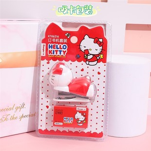 hellokitty Student Mini Stapler Stapler suit Cute Cartoon Pack 10 Order Paper Binding Machine