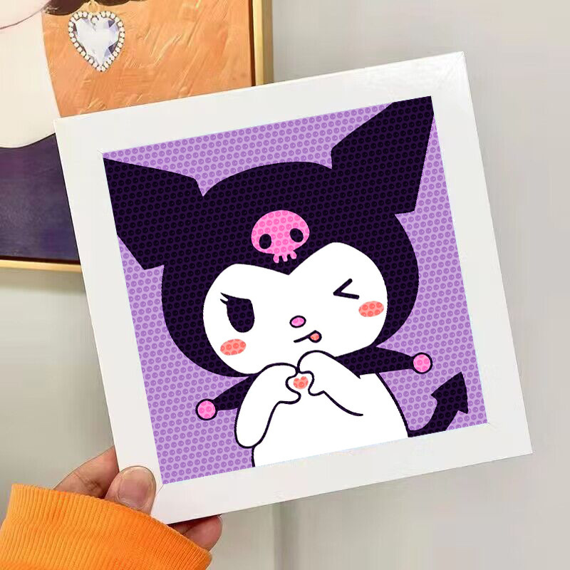 Nuevo dibujo de diamante infantil de labu diy pegatinas de diamante con marcos de fotos hechas a mano diy puzzle pegatinas de mampostería image 89