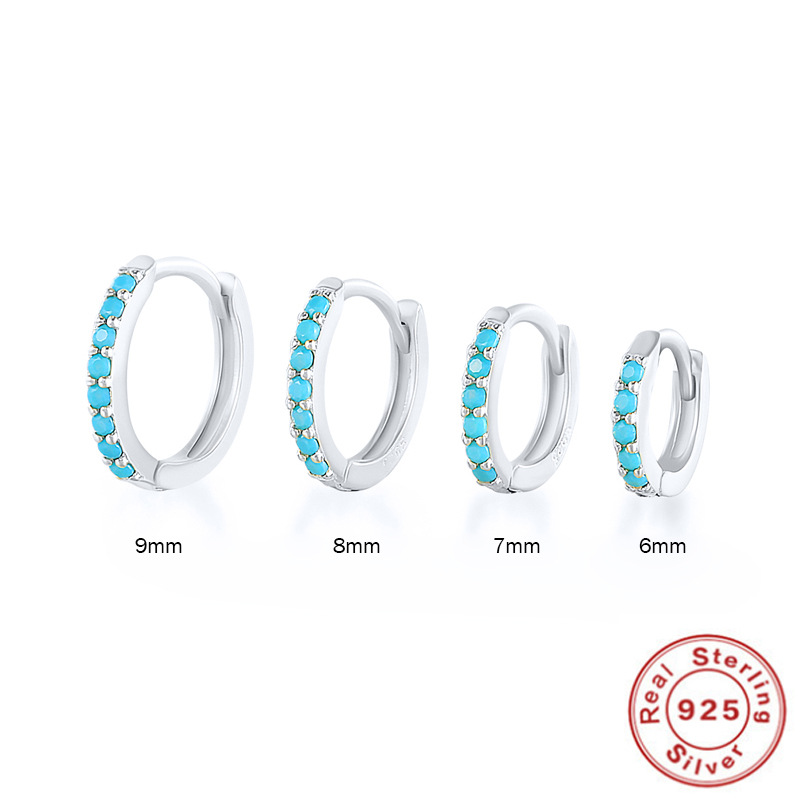 6g Weight Zircon Inlay Material Earrings Classification 1 Pair Quantity Shopping Occasion 925 Sterling Silver Material Geometric Pattern Women'S Gender Plating Design Fashion Style 1 Pair 925 Sterling Silver Zircon Geometric Earrings 10