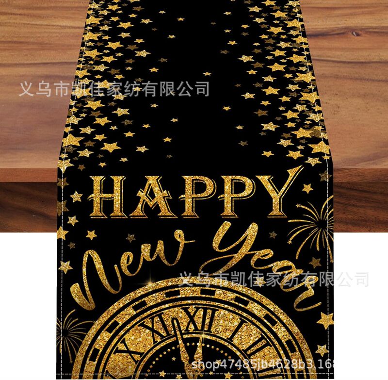 アマゾンは新型の春節テーブル旗を熱い販売しています。新年おめでとうございます。|undefined