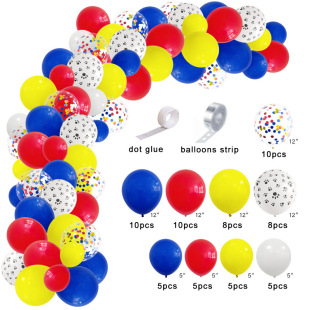 Cross-border New Wang Wang Team Toy Story Theme Series Bleo Chain Venue Atmosphere Decoration Combination Set
