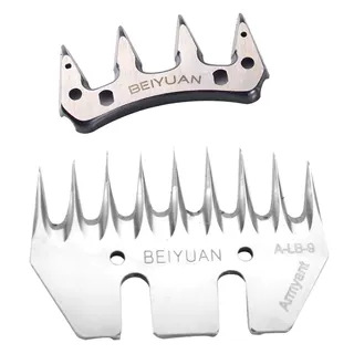 正品北元电动羊毛剪刀片5齿护套9直齿13弯齿BEIYUAN羊毛推子刀片