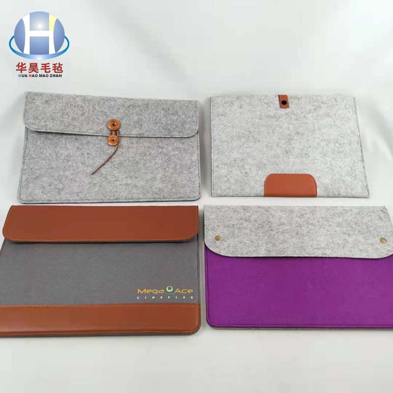 河北华昊毛毡供应羊毛毡包 化纤毛毡包 混纺毛毡包