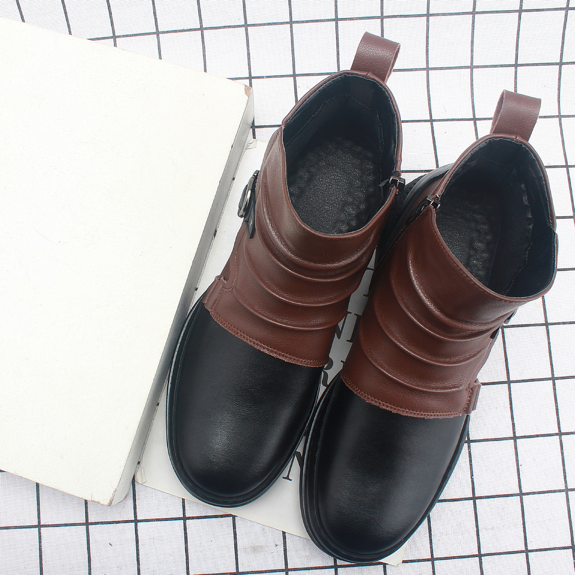 �¿���ѥ�ﶬ����Ь�ж���ŷ��ѥ�Ӹ߰�Ӣ������ѥ��63071