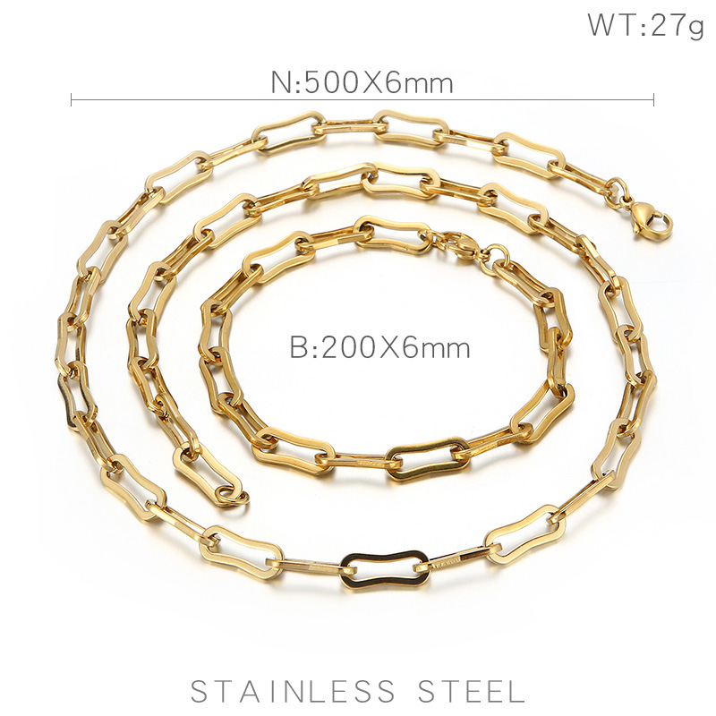 7g Weight PVD Coated Gold Plating Process PVD Coated 18K Gold Plated Titanium Steel Fashion Waterproof Non Tarnish