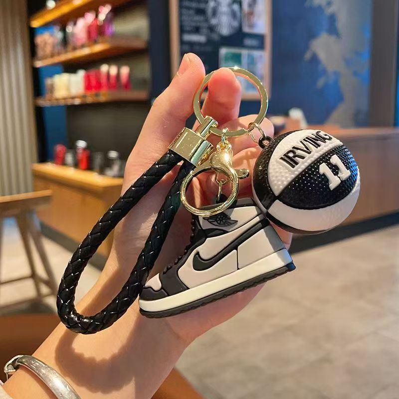 Aj Outdoor Sports Series World Cup Football Basketball Keychain Car Keychain Doll Bag Pendant Wholesale
