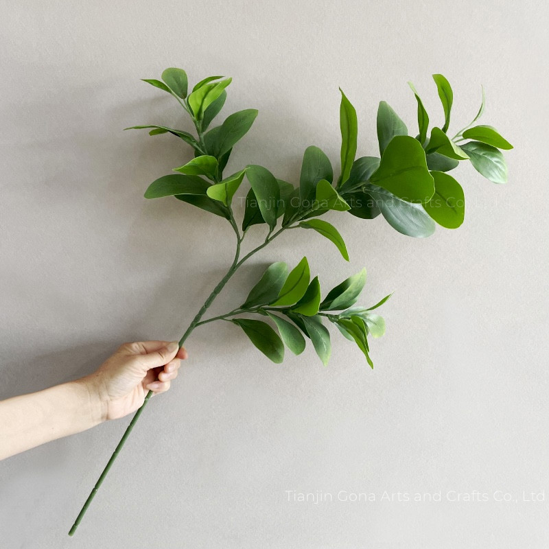 simulation Man-made Bean paste Green plant bonsai Eucalyptus a living room Money decorate wedding shot prop gardening