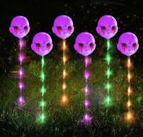 国境を越えた新型ハロウィーンカボチャ床ランプ屋外防水太陽エネルギー装飾ランプ庭園配置雰囲気ランプ列|undefined
