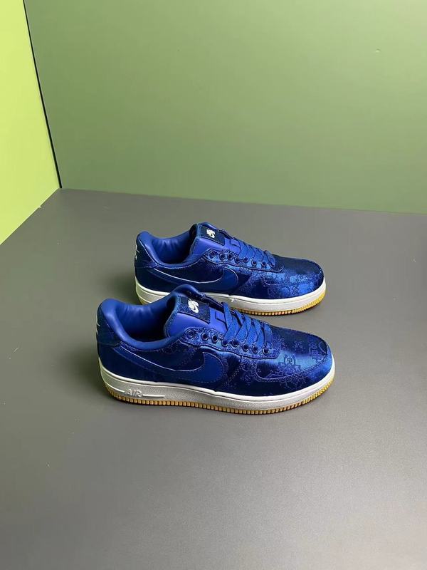 AF1 スニーカー 黒と白のシルク vl ジョイント ロートップ エア フォース ワン 男女兼用 藤原ヒロシ キャンパス カジュアル トレンド シューズ|undefined