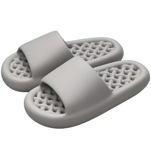 Men's Summer Indoor Home Use Couple Bathroom Anti-slip Wear-resistant Leak-proof Silent Bathroom Mat Slippers