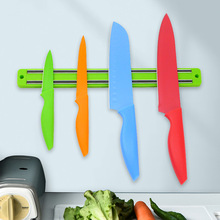 工廠現貨彩虹系列廚師刀刀具4件套 不銹鋼廚房刀具 陽江菜刀套裝