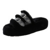 Belt, buckle, demi-season decorations, slippers platform, footwear, city style, wholesale