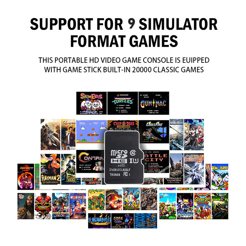 Consola de juegos doméstica transfronteriza mango doble inalámbrico psp arcade doble TV consola de juegos m8 consola de juegos