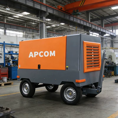 Screw-Type Diesel Air Compressor Hava kompressorları