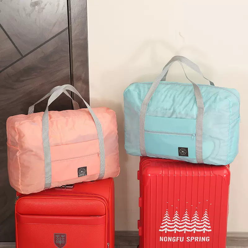 便携行李收纳袋折叠衣服收纳包购物袋飞机包大容量旅行包待产包