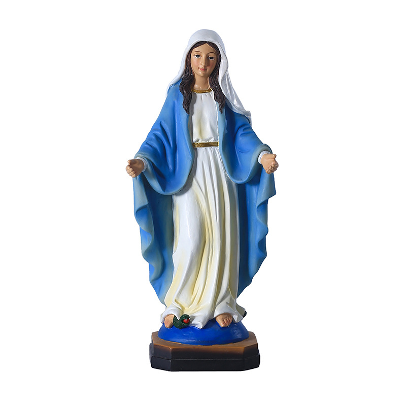 Suministro transfronterizo de adornos de figuras clásicas de 21.5 cm de altura, regalos para el Día de la Madre, artesanías decorativas de resina.