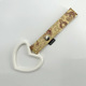 Golden dragon white ring