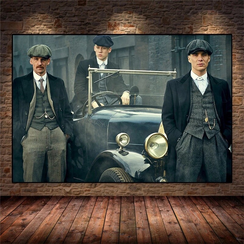 Razor Party Print TV Series Canvas Painting Mural Poster Wall Art Bedroom Living Room Modern Decorative Painting