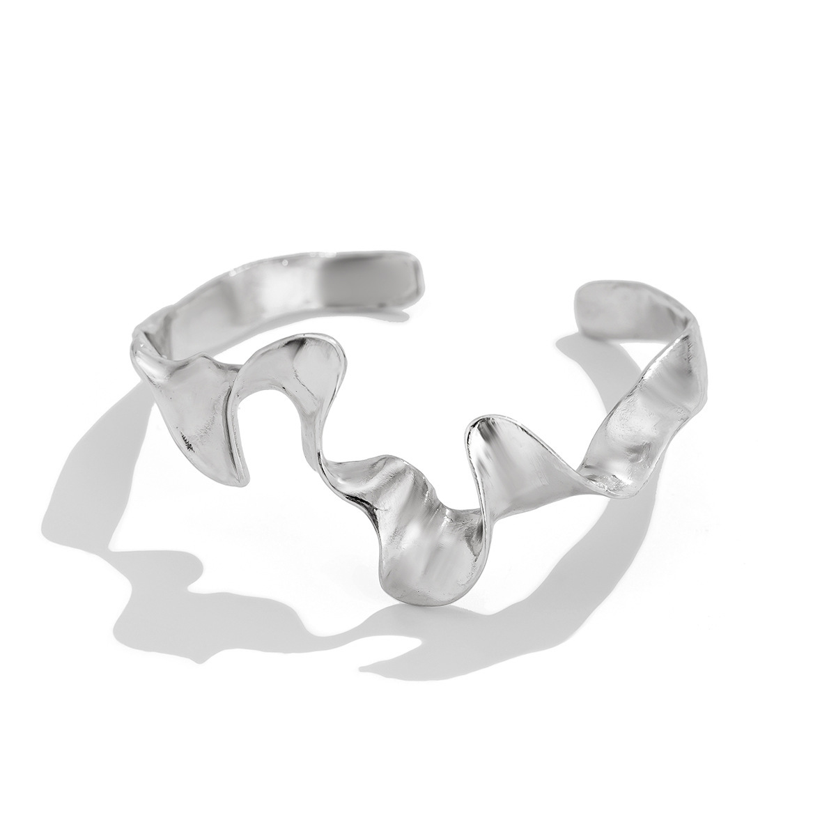 29g Weight Bracelets, Necklace Classification 1 Piece Quantity Holiday, Daily Occasion Alloy Material Irregular Pattern Women's Gender Punk, Streetwear Style Punk Streetwear Irregular Alloy Women's Bracelets Necklace 14