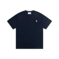 1230# Dark Blue White Heart