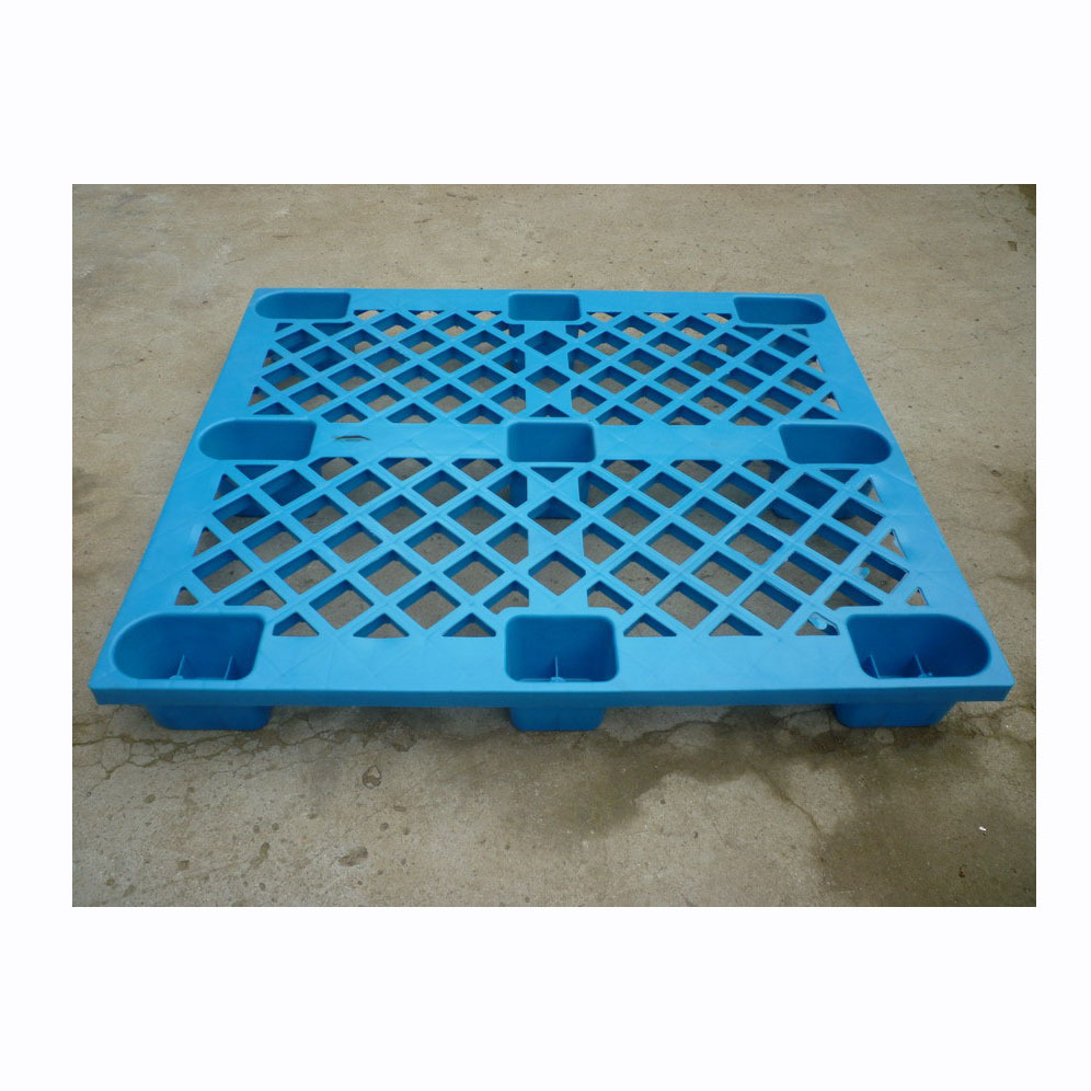 余姚叶林塑料托盘 1208网格九脚塑料托盘 一次性四面进叉卡板