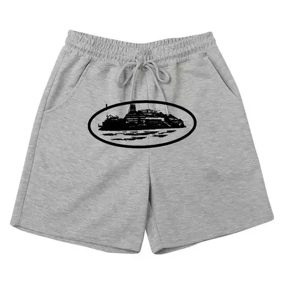 2025 Y2K American Streetwear Hip Hop Casual Shorts High Street Loose Street Print Pants INS