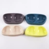 D-type double bowl [random color]