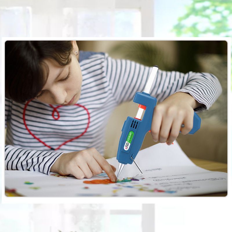 Hecho a mano de fusión en caliente DIY20W pequeña pistola de pegamento accesorios para el hogar hot melt pegamento stick dispensador de pegamento universal de fusión en caliente pistola de pegamento