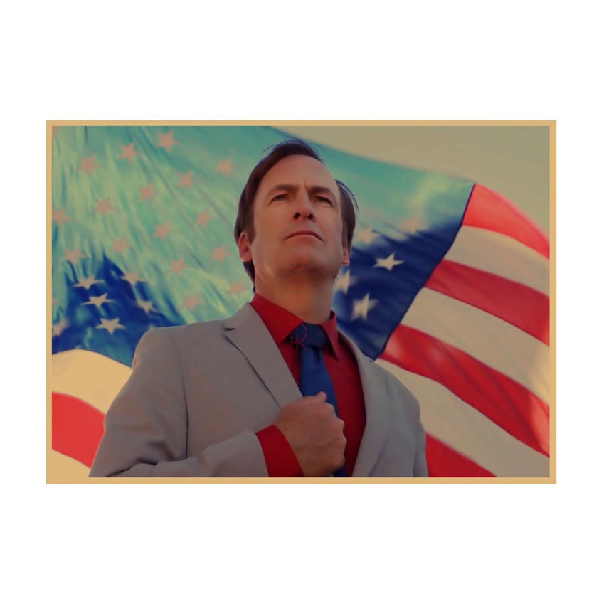 American TV coqueta abogado Better Call Saul poster Bar Cafe Kraft papel decorativo pintura de pared 542