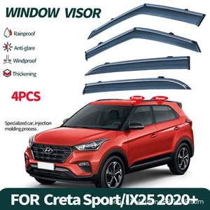 Hyundai ix25 Creta yan şüşə deflektoru, yağış qoruyucusu