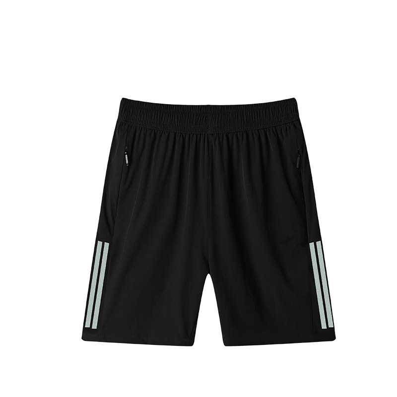 Directo de fábrica de verano nuevos pantalones cortos de seda de hielo para hombres al aire libre pareja casual seda de hielo de secado rápido para hombres y mujeres pantalones deportivos al por mayor