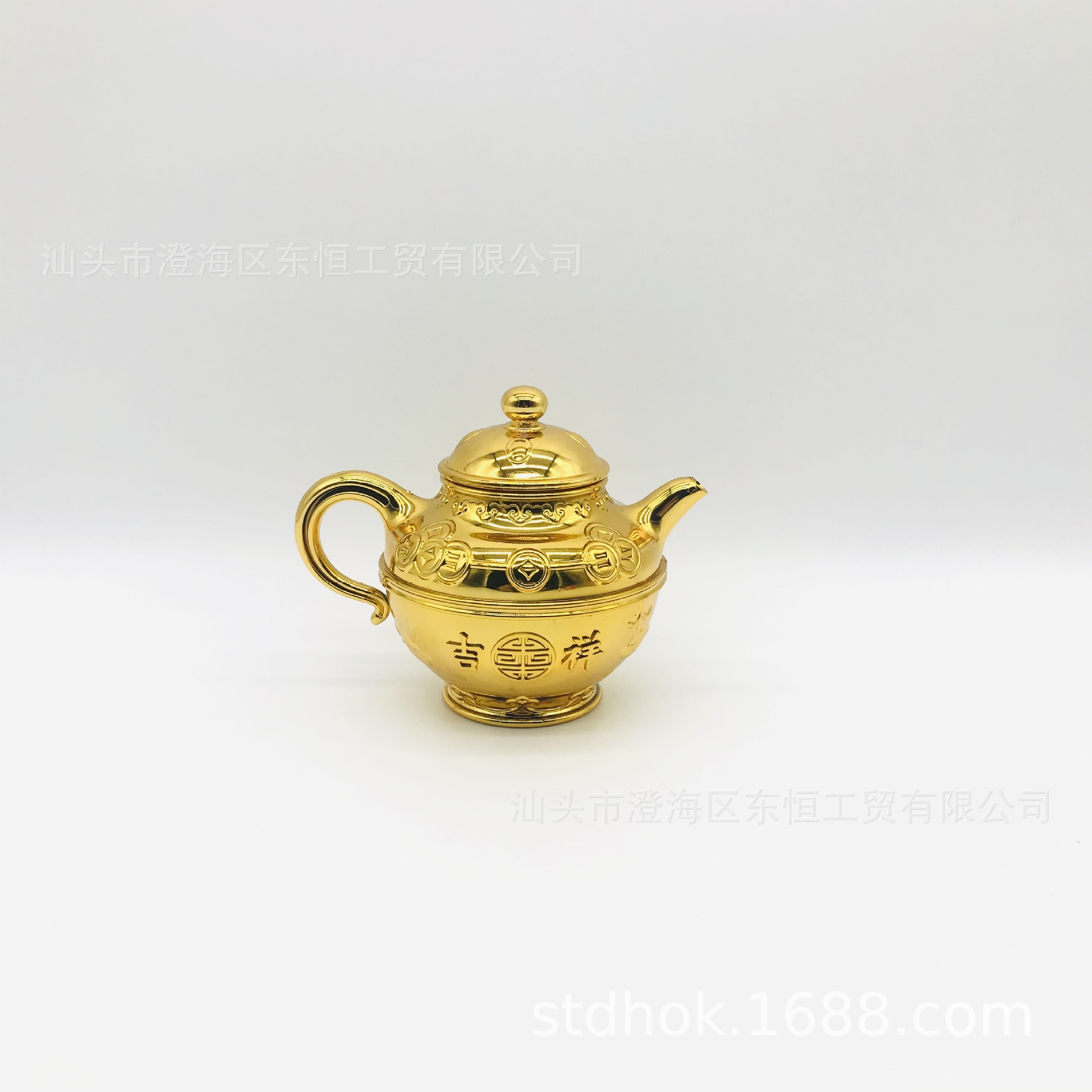 如意金茶壶 贡壶茶壶圣水壶 佛具用品 源头厂家直批东恒DH-1620