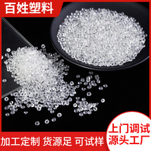 厂家供应PVC粒子透明颗粒 软质塑料颗粒  环保异型材注塑颗粒